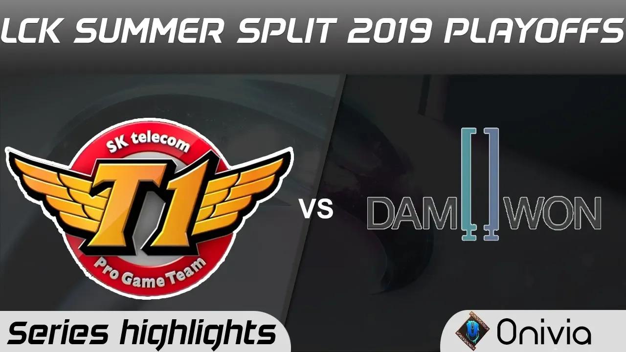 SKT vs DWG Highlights All Games LCK Summer 2019 Playoffs SK Telecom T1 vs DAMWON Gaming Highlights b thumbnail