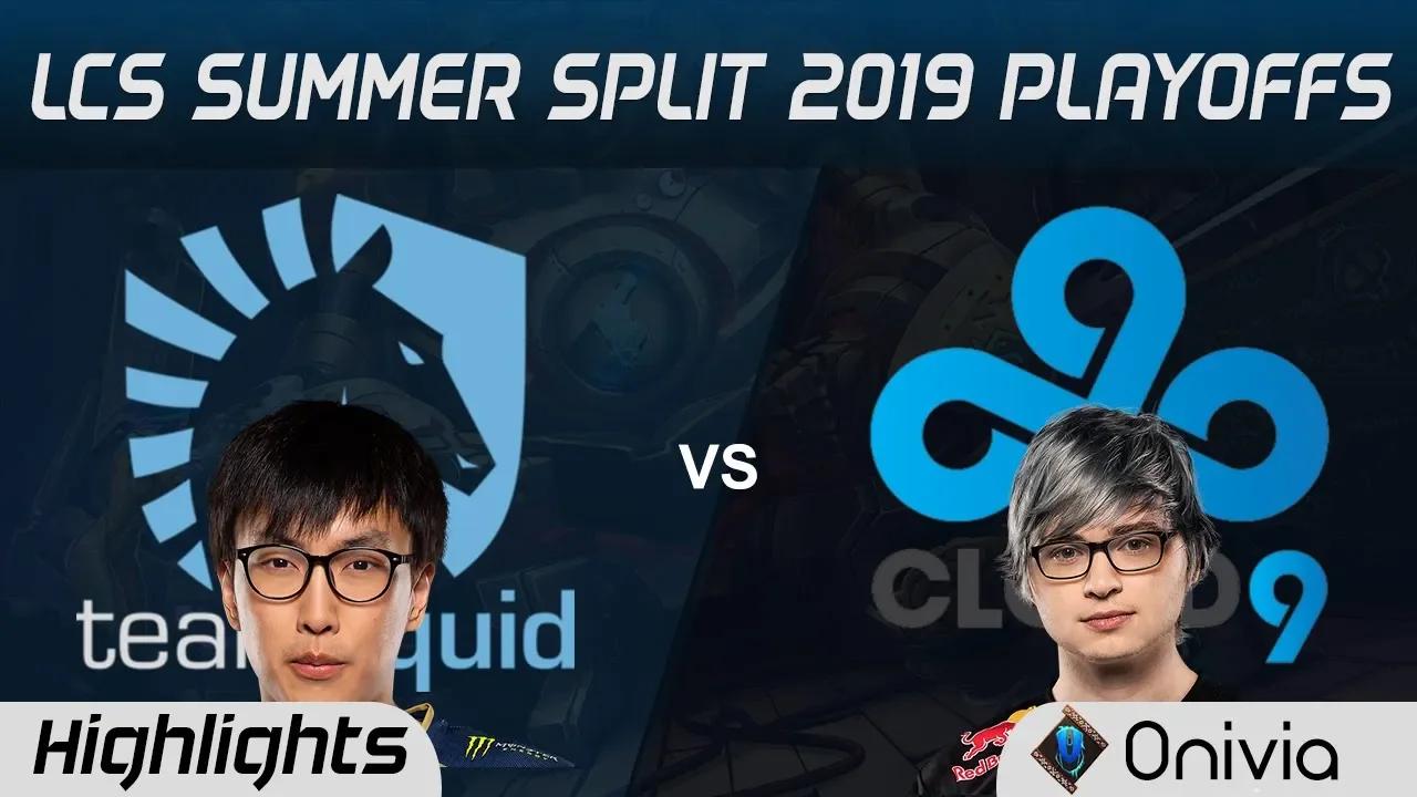 TL vs C9 Highlights Game 1 LCS Summer 2019 Playoffs Team Liquid vs Cloud9 LCS Highlights by Onivia thumbnail