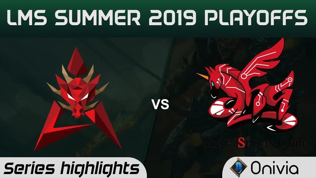 HKA vs AHQ Highlights All Games LMS 夏季職業聯賽 Playoffs 2019 Hong Kong Attitude vs ahq e Sports Club by thumbnail