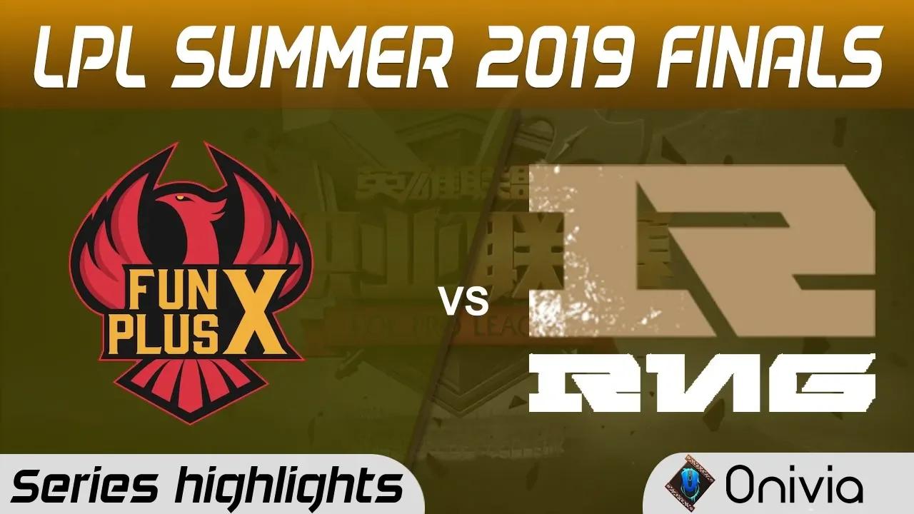 FPX vs RNG Highlights All Games LPL Summer 2019 Finals Fun Plus Phoenix vs Royal Never Give Up LPL H thumbnail