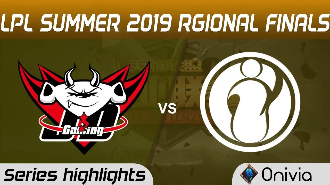 JDG vs IG Highlights All Games LPL 2019 Regional Finals JD Gaming vs Invictus Gaming LPL Highlights thumbnail