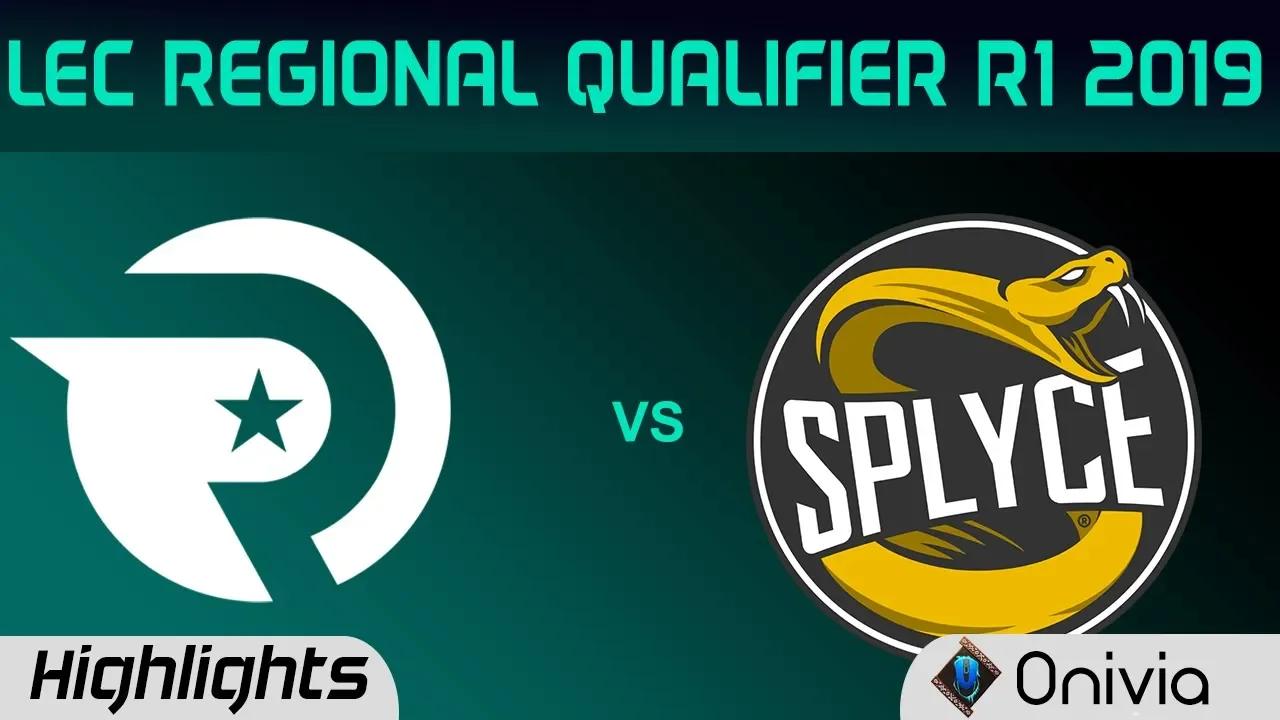 OG vs SPY Highlights Game 3 LEC 2019 Regional Qualifier R1 Origen vs Splyce LEC Highlights thumbnail