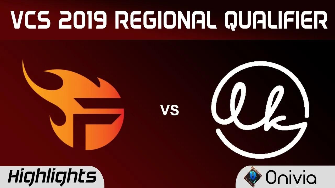 FL vs LK Highlights Game 1 VCS Mùa Hè 2019 Regional Qualifier Team Flash vs Lowkey Esports by Onivia thumbnail