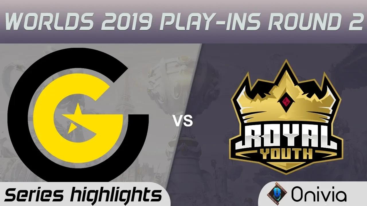 CG vs RY Highlights All Games Worlds 2019 Play in Round 2 Clutch Gaming vs Royal Youth by Onivia thumbnail