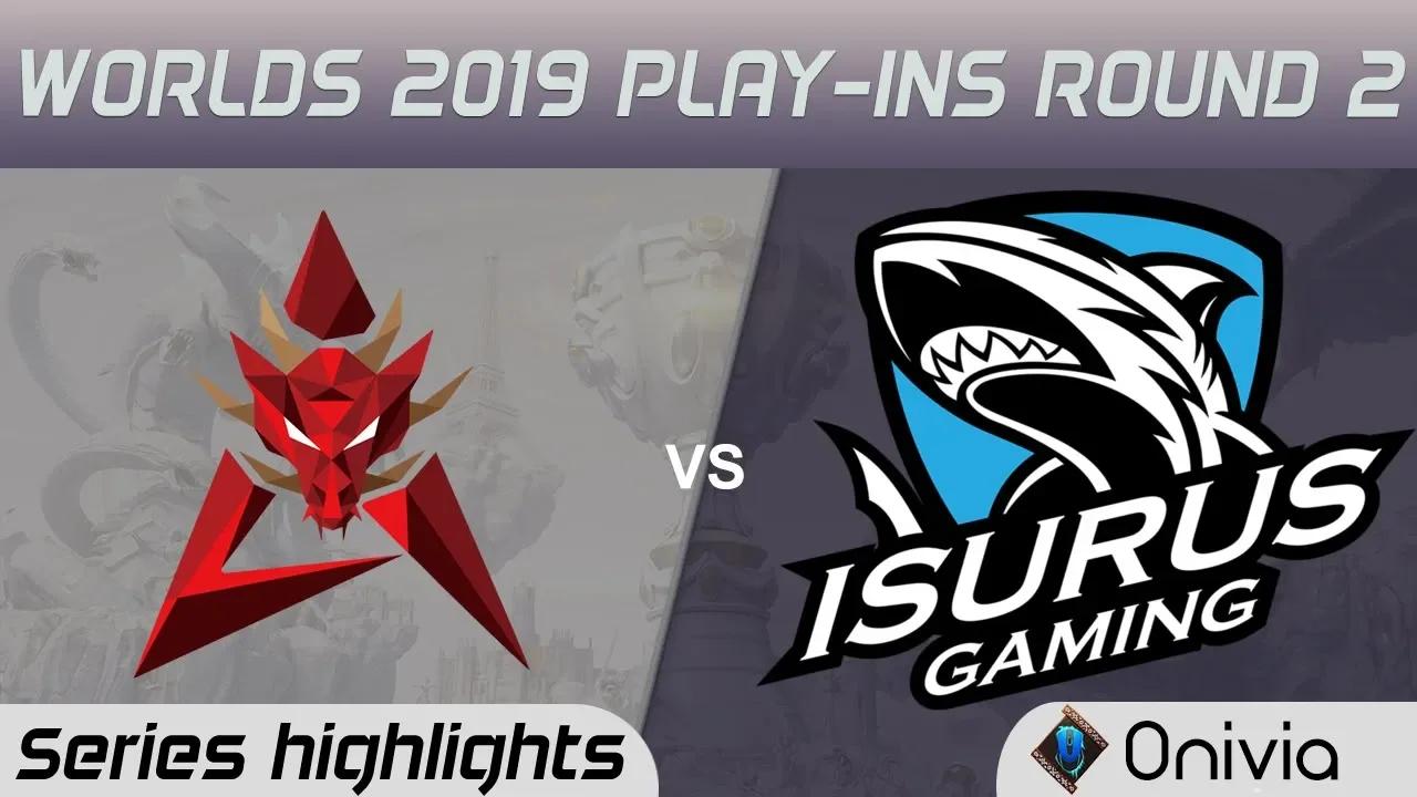 HKA vs ISG Series Highlights Worlds 2019 Play in Round 2 Hong Kong Attitude vs Isurus Gaming by Oniv thumbnail