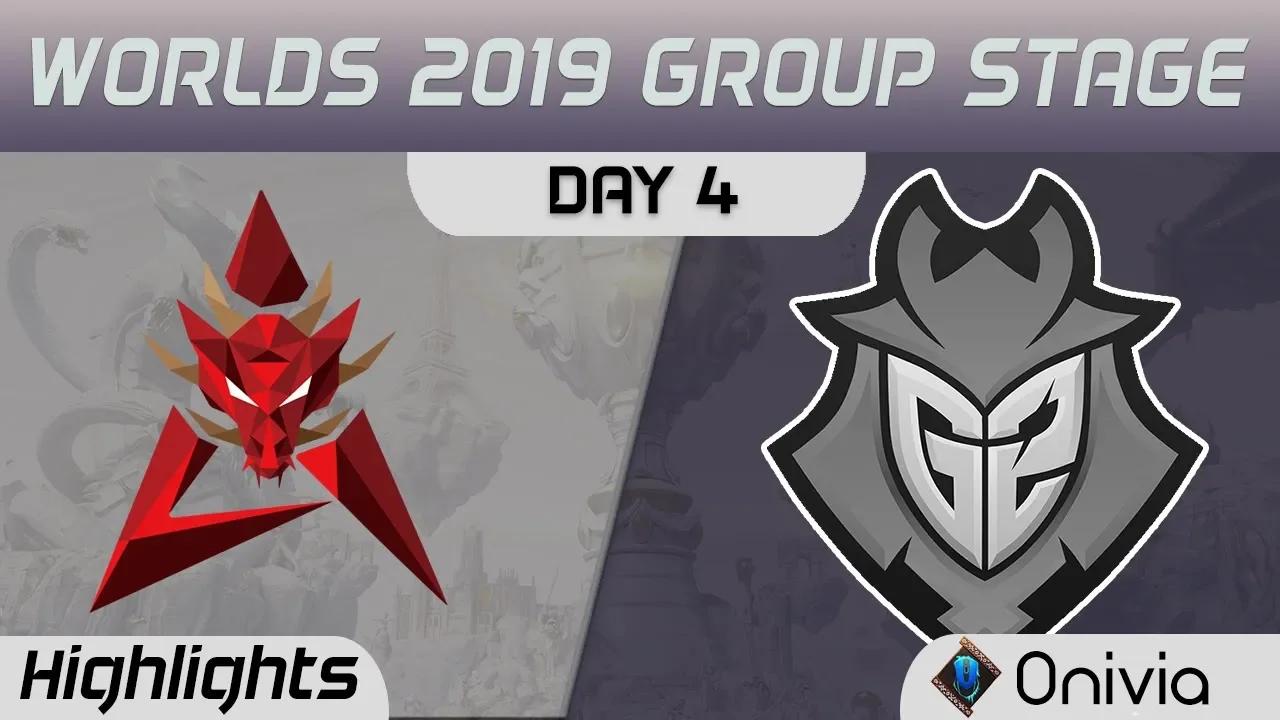 HKA vs G2 Highlights Worlds 2019 Main Event Group Stage Hong Kong Attitude vs G2 Esports by Onivia thumbnail