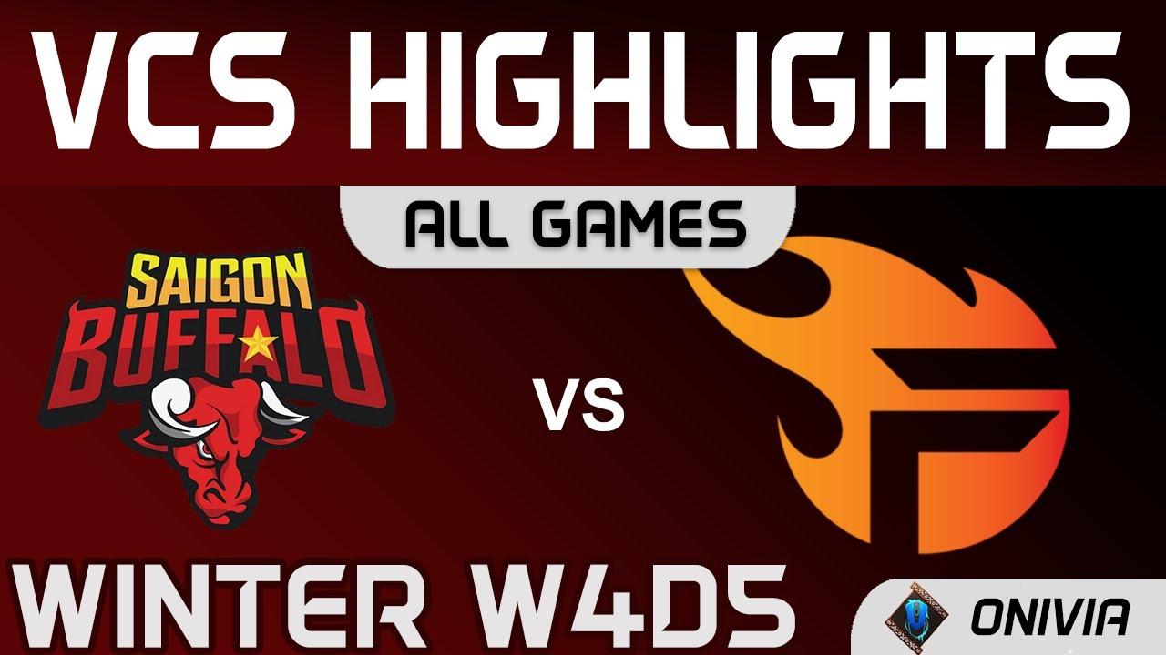 SGB vs TF Highlights ALL GAMES VCS Winter Split 2021 Saigon Buffalo vs Team Flash by Onivia thumbnail