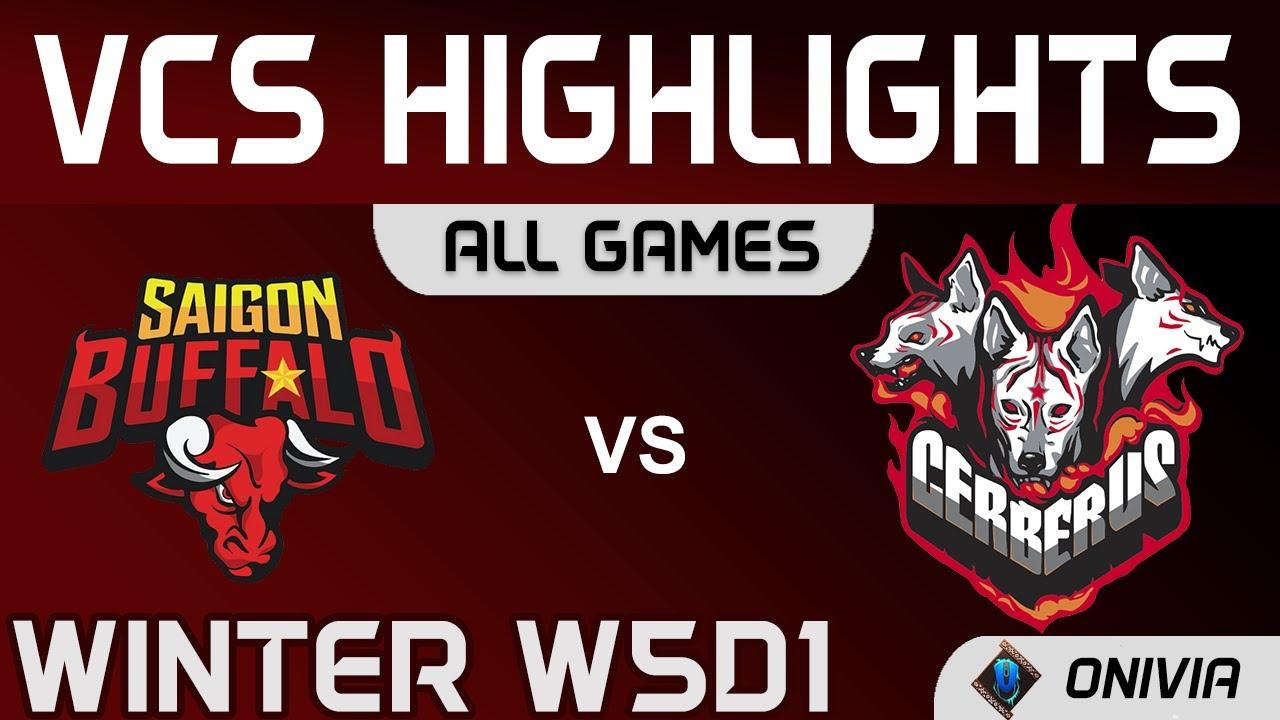 SGB vs CES Highlights ALL GAMES VCS Winter Split 2021 Saigon Buffalo vs CERBERUS  by Onivia thumbnail