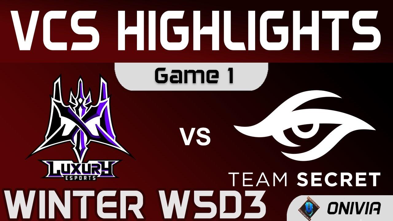 LX vs TS Highlights Game 1 VCS Winter Split 2021 Luxury Esports vs Team Secret by Onivia thumbnail