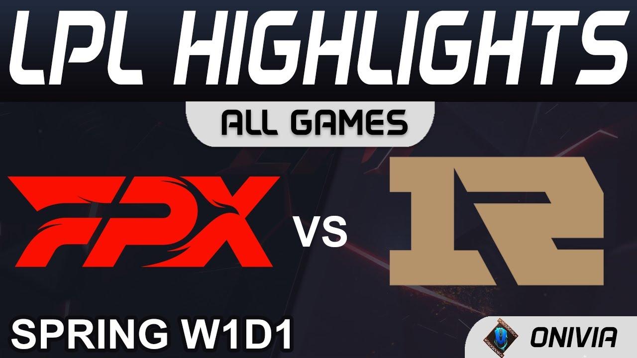 FPX vs RNG Highlights ALL GAMES LPL Spring Season 2022 W1D1 FunPlus Phoenix vs Royal Never Give Up b thumbnail