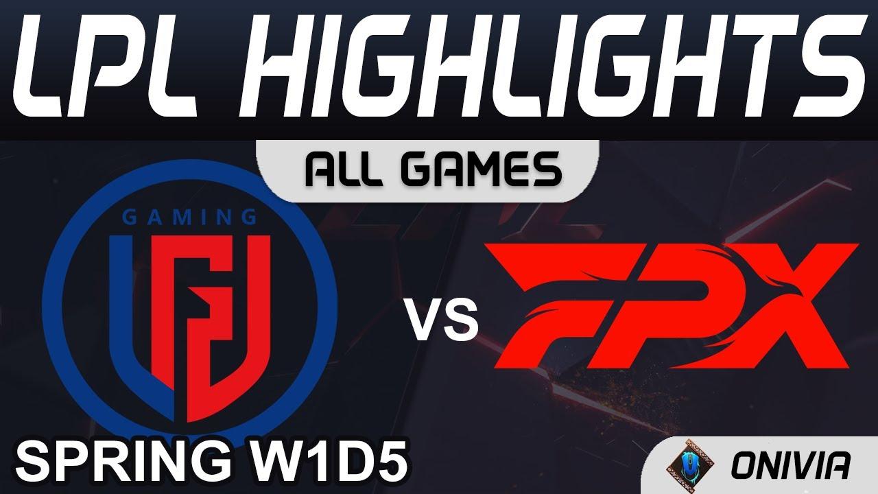 LGD vs FPX Highlights ALL GAMES LPL Spring Season 2022 W1D5 LGD Gaming vs FunPlus Phoenix by Onivia thumbnail