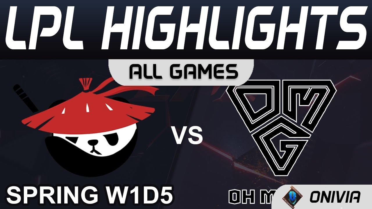 AL vs OMG Highlights ALL GAMES LPL Spring Season 2022 W1D5 Anyone's Legend vs Oh My God by Onivia thumbnail