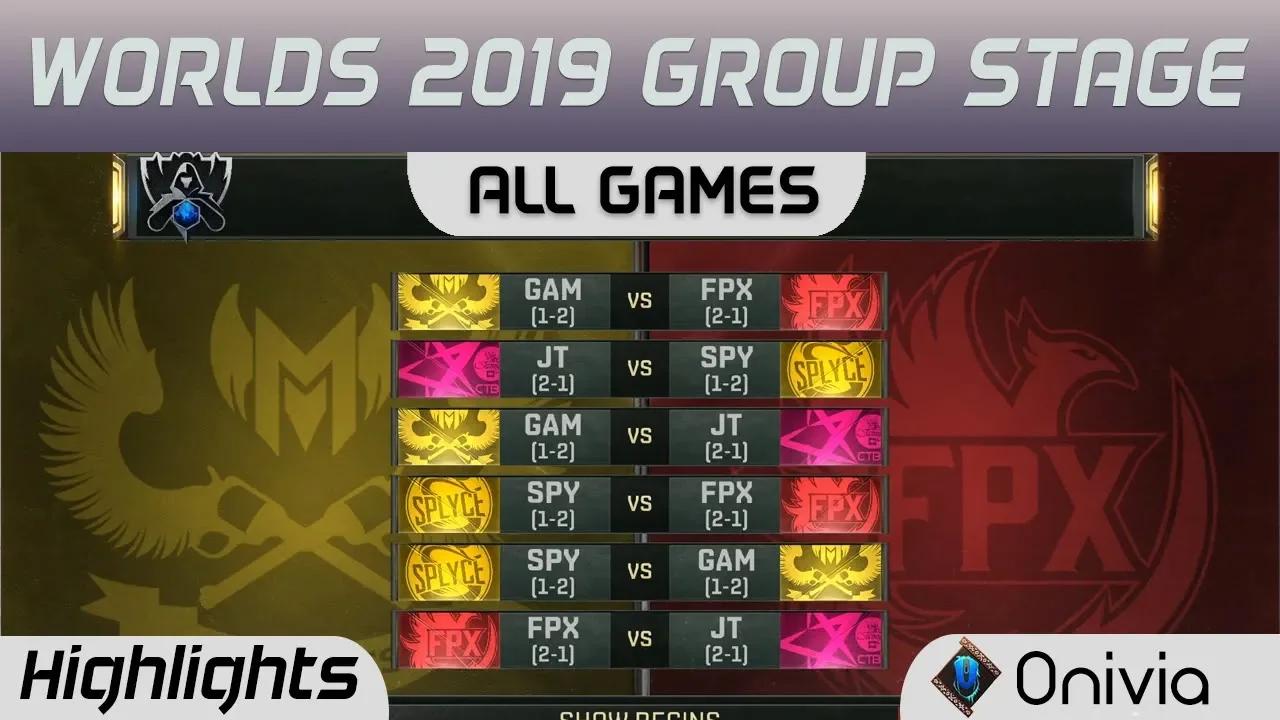 Group Stage Day 5 Full Day Highlights Worlds 2019 By Onivia thumbnail