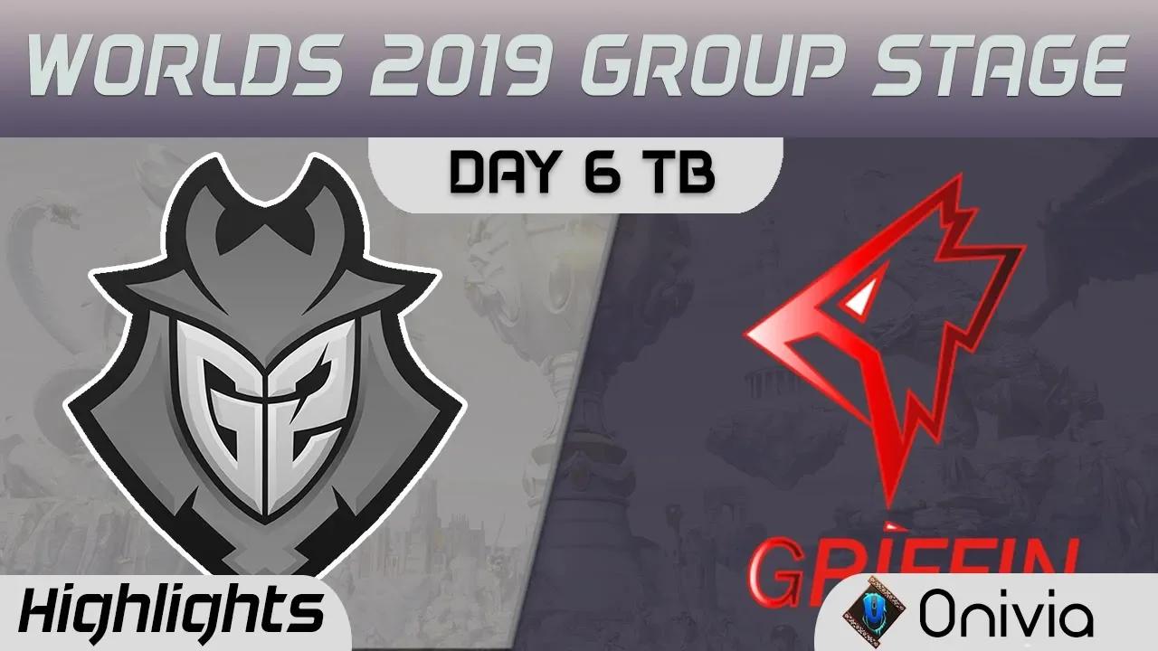 G2 vs GRF Tiebreaker Highlights Worlds 2019 Main Event Group Stage G2 Esports vs Griffin by Onivia thumbnail