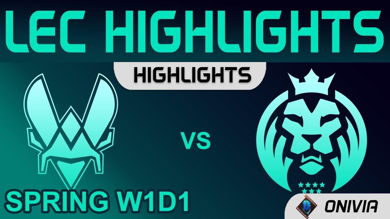 VIT vs MAD Highlights LEC Spring Season 2022 W1D1 Team Vitality vs MAD Lions by Onivia thumbnail