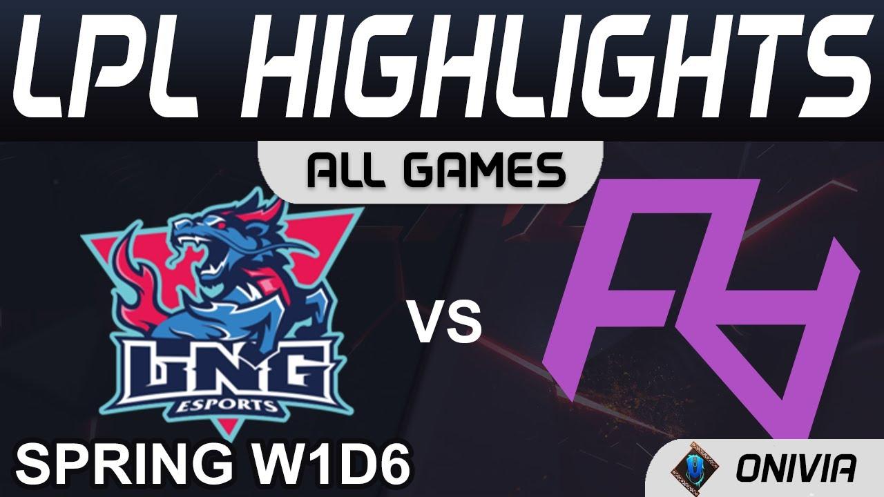 LNG vs RA Highlights ALL GAMES LPL Spring Season 2022 W1D6 LNG Esports vs Rare Atom by Onivia thumbnail