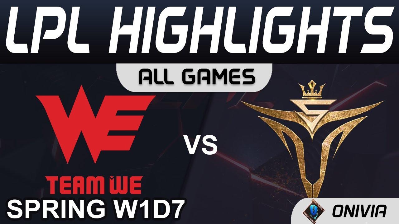 WE vs V5 Highlights ALL GAMES LPL Spring Season 2022 W1D7 Team WE vs Victory Five by Onivia thumbnail