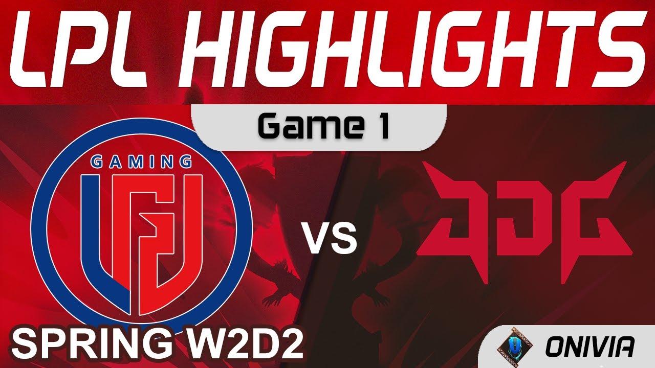 LGD vs JDG Highlights Game 1 LPL Spring Season 2022 W2D2 LGD Gaming vs JD Gaming by Onivia thumbnail