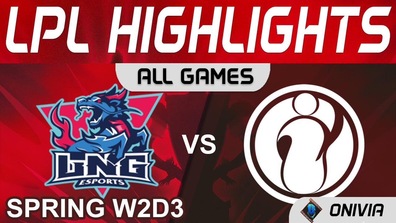 LNG vs IG Highlights ALL GAMES LPL Spring Season 2022 W2D3 LNG Esports vs Invictus Gaming by Onivia thumbnail