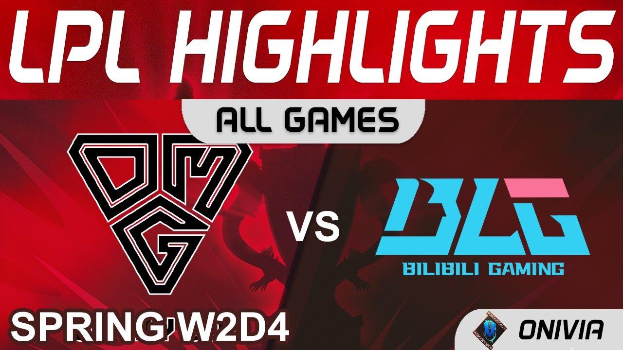 OMG vs BLG Highlights ALL GAMES LPL Spring Season 2022 W2D4 Oh My God vs Bilibili Gaming by Onivia thumbnail