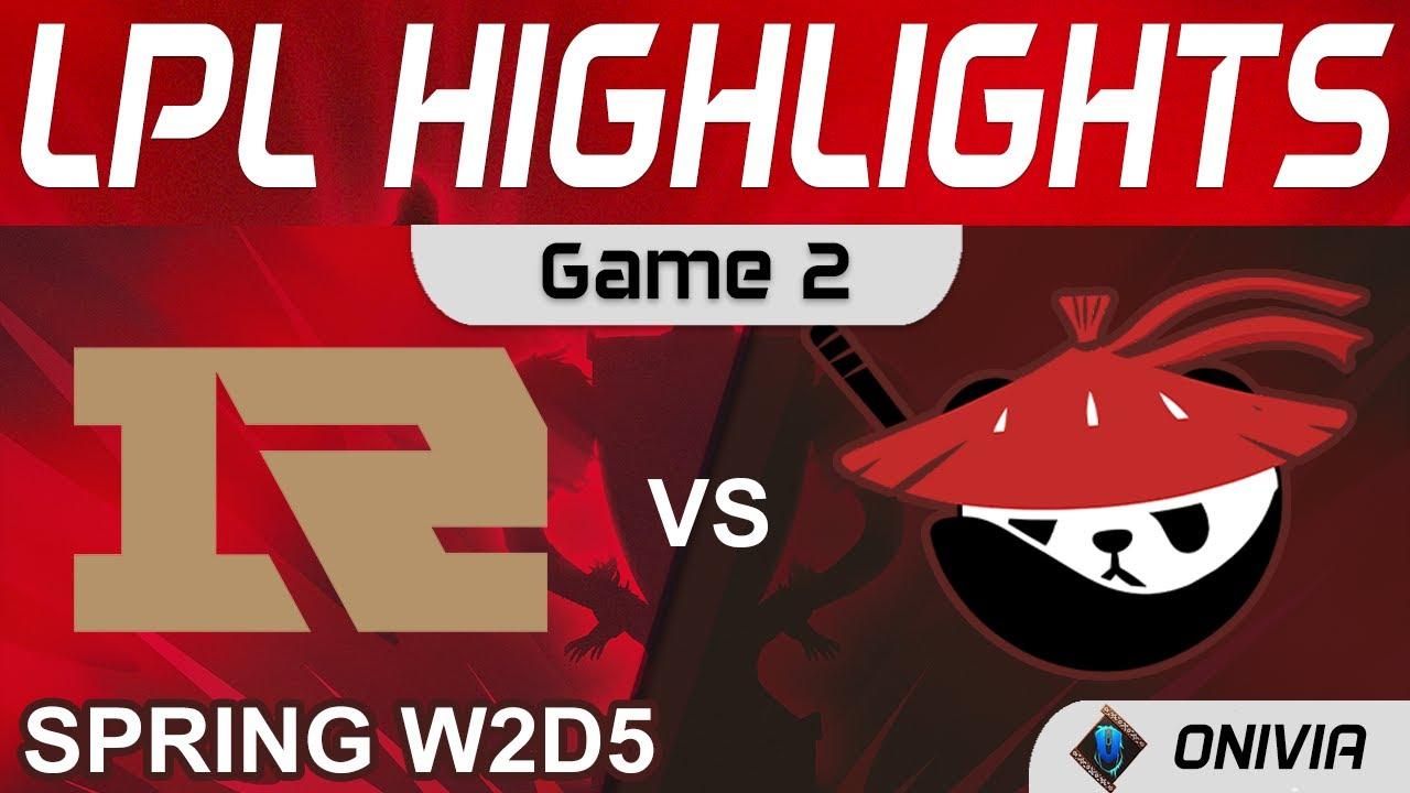 RNG vs AL Highlights Game 2 LPL Spring Season 2022 W2D5 Royal Never Give Up vs Anyone's Legend by On thumbnail