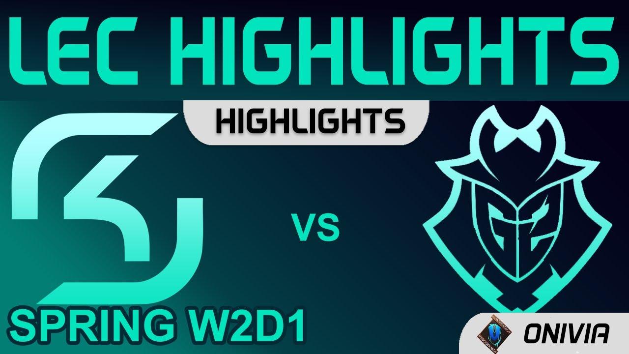 SK vs G2 Highlights LEC Spring Season 2022 W2D1 SK Gaming vs G2 Esports by Onivia thumbnail