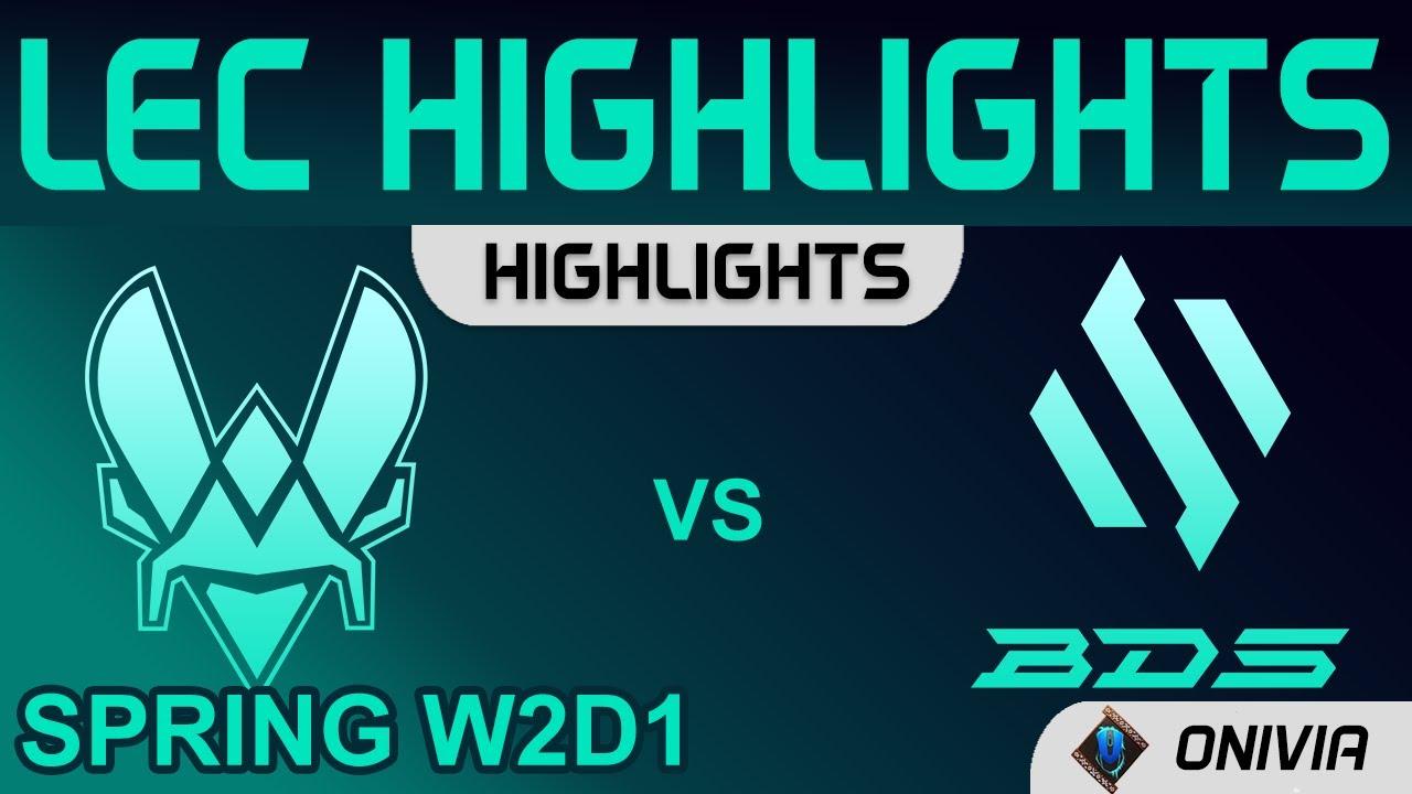 VIT vs BDS Highlights LEC Spring Season 2022 W2D1 Team Vitality vs Team BDS by Onivia thumbnail