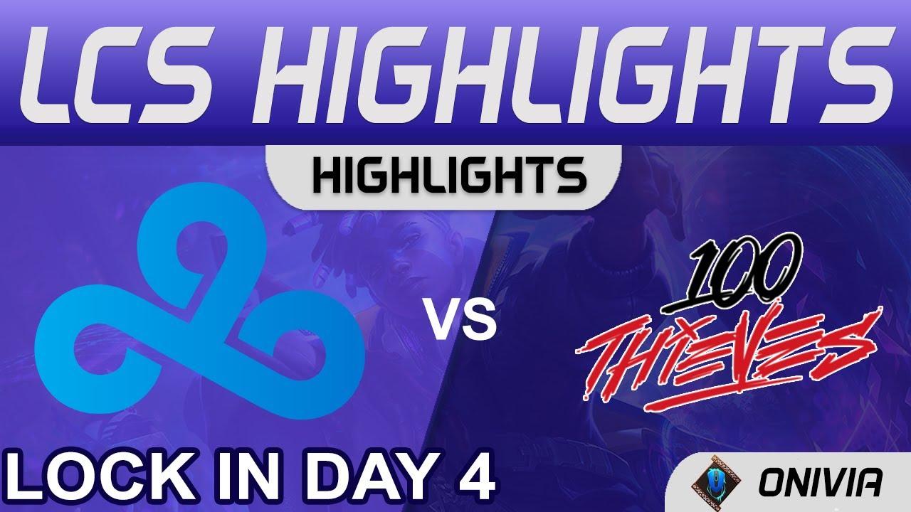 C9 vs 100 Highlights LCS Lock In 2022 Day 4 Cloud9 vs 100 Thieves by Onivia thumbnail