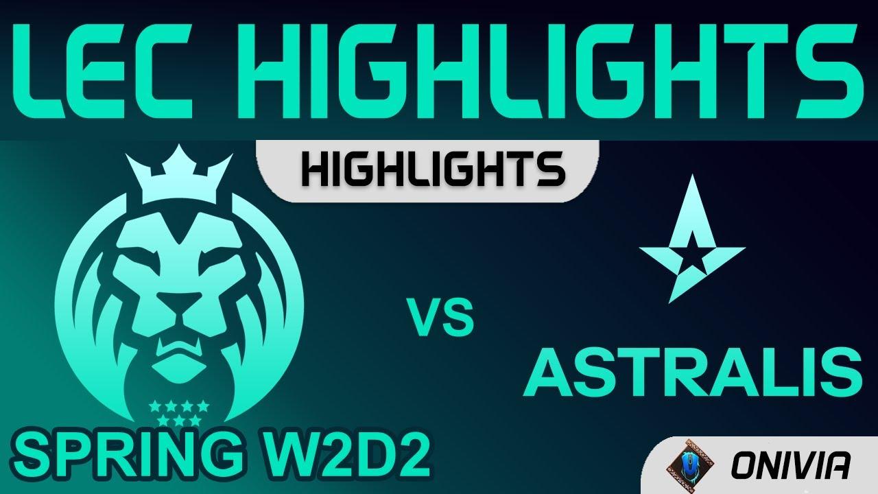 MAD vs AST Highlights LEC Spring Season 2022 W2D2 MAD Lions vs Astralis by Onivia thumbnail