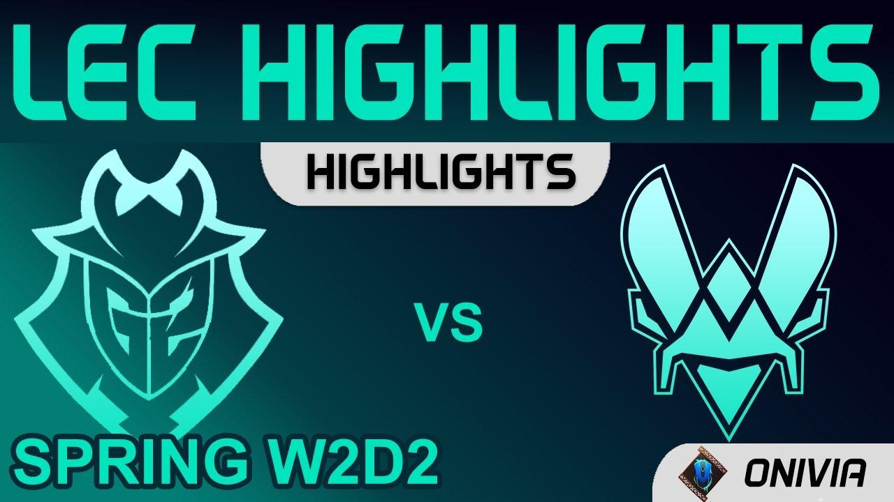 G2 vs VIT Highlights LEC Spring Season 2022 W2D2 G2 Esports vs Team Vitality by Onivia thumbnail