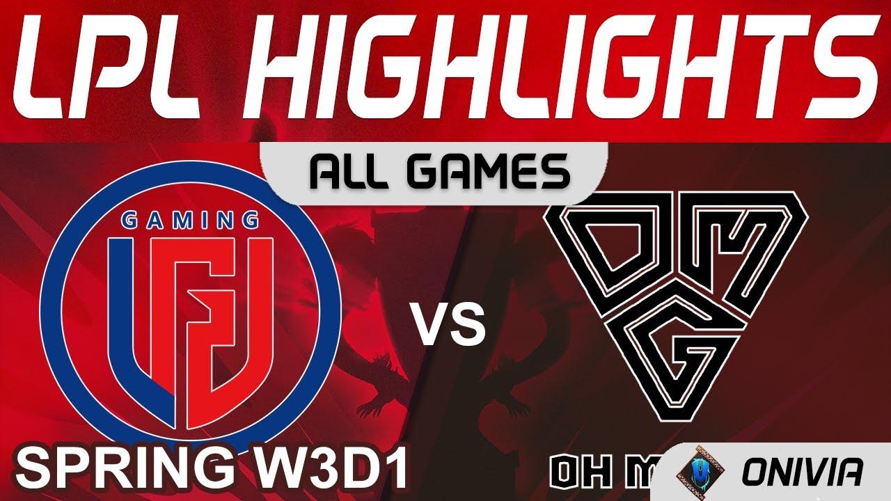 LGD vs OMG Highlights ALL GAMES LPL Spring Season 2022 W3D1 LGD Gaming vs Oh My God by Onivia thumbnail