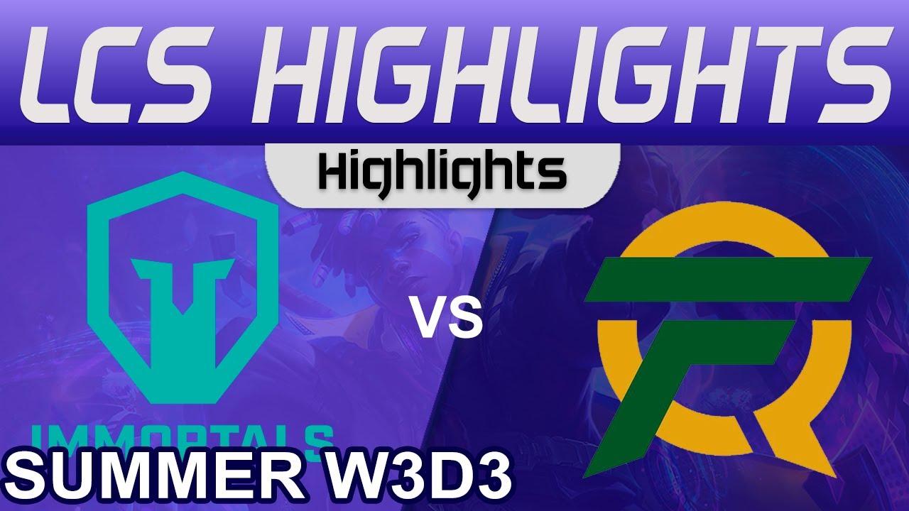 IMT vs FLY Highlights LCS Summer Season 2023 W3D3 Immortals vs FlyQuest by Onivia thumbnail