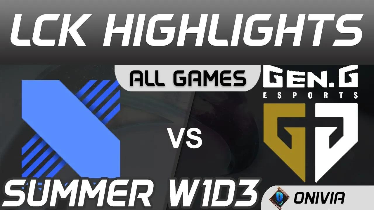 DRX vs GEN Highlights ALL GAMES LCK Summer Season 2020 W1D3 DRX vs Gen G by Onivia thumbnail