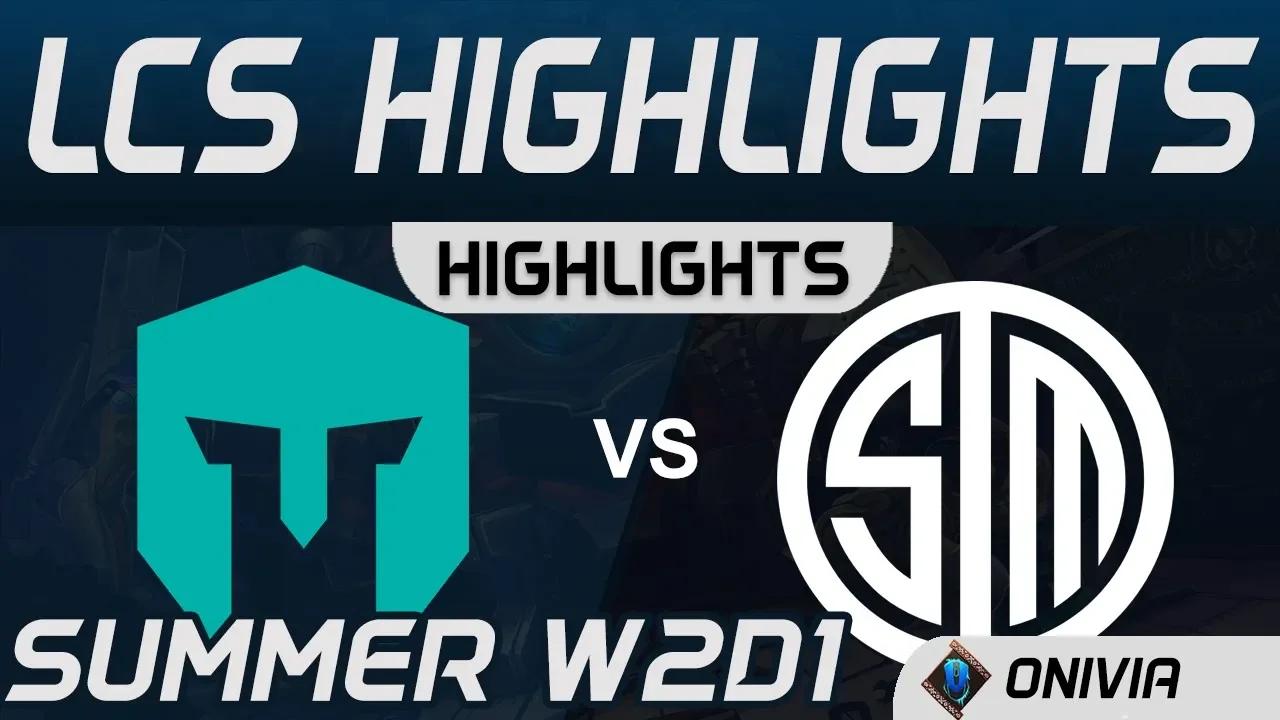 IMT vs TSM Highlights LCS Summer 2020 W2D1 Immortals vs Team Solo Mid by Onivia thumbnail