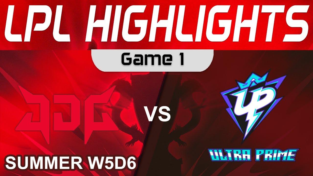 JDG vs UP Highlights Game 1 LPL Summer Season 2023 W5D6 JD Gaming vs Ultra Prime by Onivia thumbnail