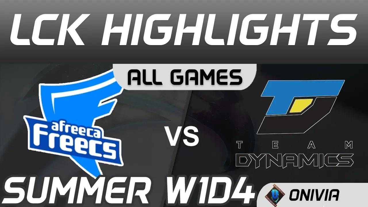 AF vs DYN Highlights ALL GAMES LCK Summer Season 2020 W1D4 Afreeca Freecs vs Team Dynamics by Onivia thumbnail