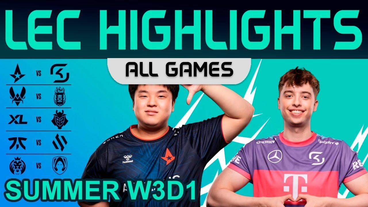 LEC Highlights Week3 Day1 LEC Summer 2023 All Games By Onivia thumbnail