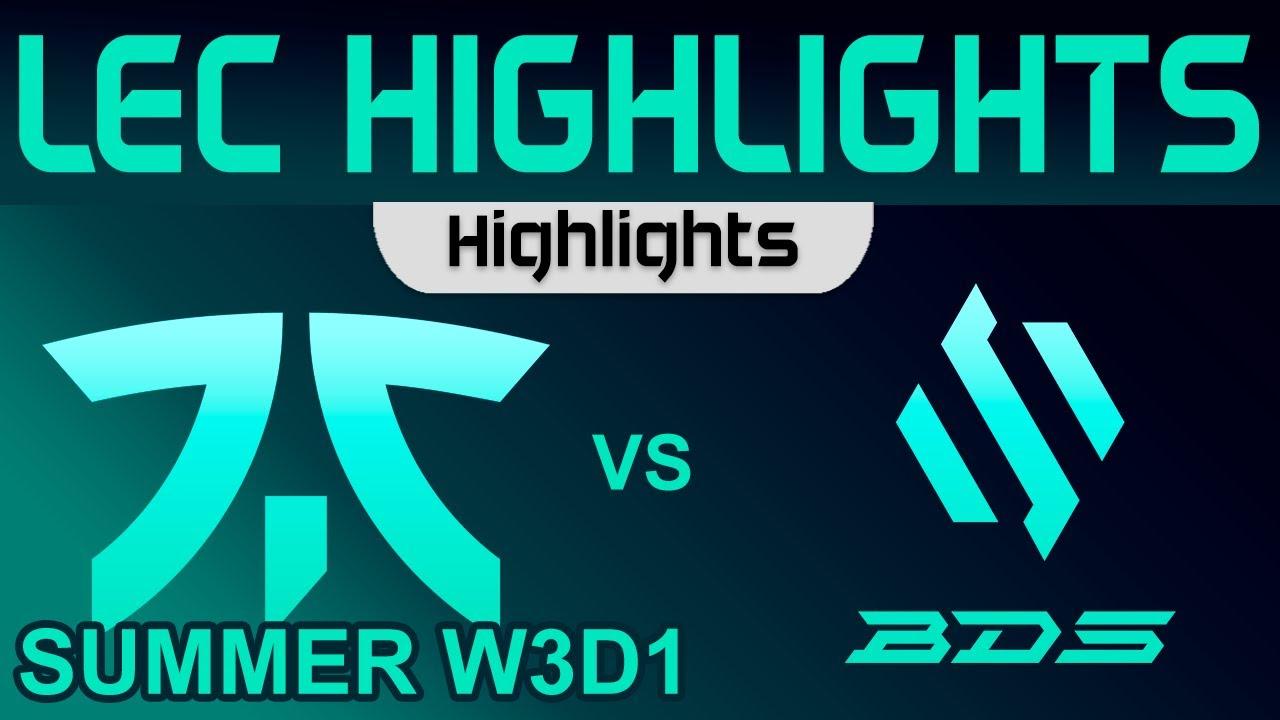 FNC vs BDS Highlights LEC Summer Season 2023 W3D1 Fnatic vs Team BDS by Onivia thumbnail