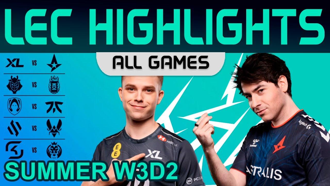 LEC Highlights Week3 Day2 LEC Summer 2023 All Games By Onivia thumbnail