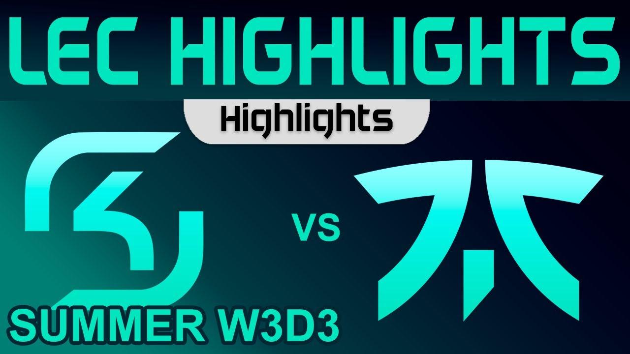 SK vs FNC Highlights LEC Summer Season 2023 W3D3 SK Gaming vs Fnatic by Onivia thumbnail