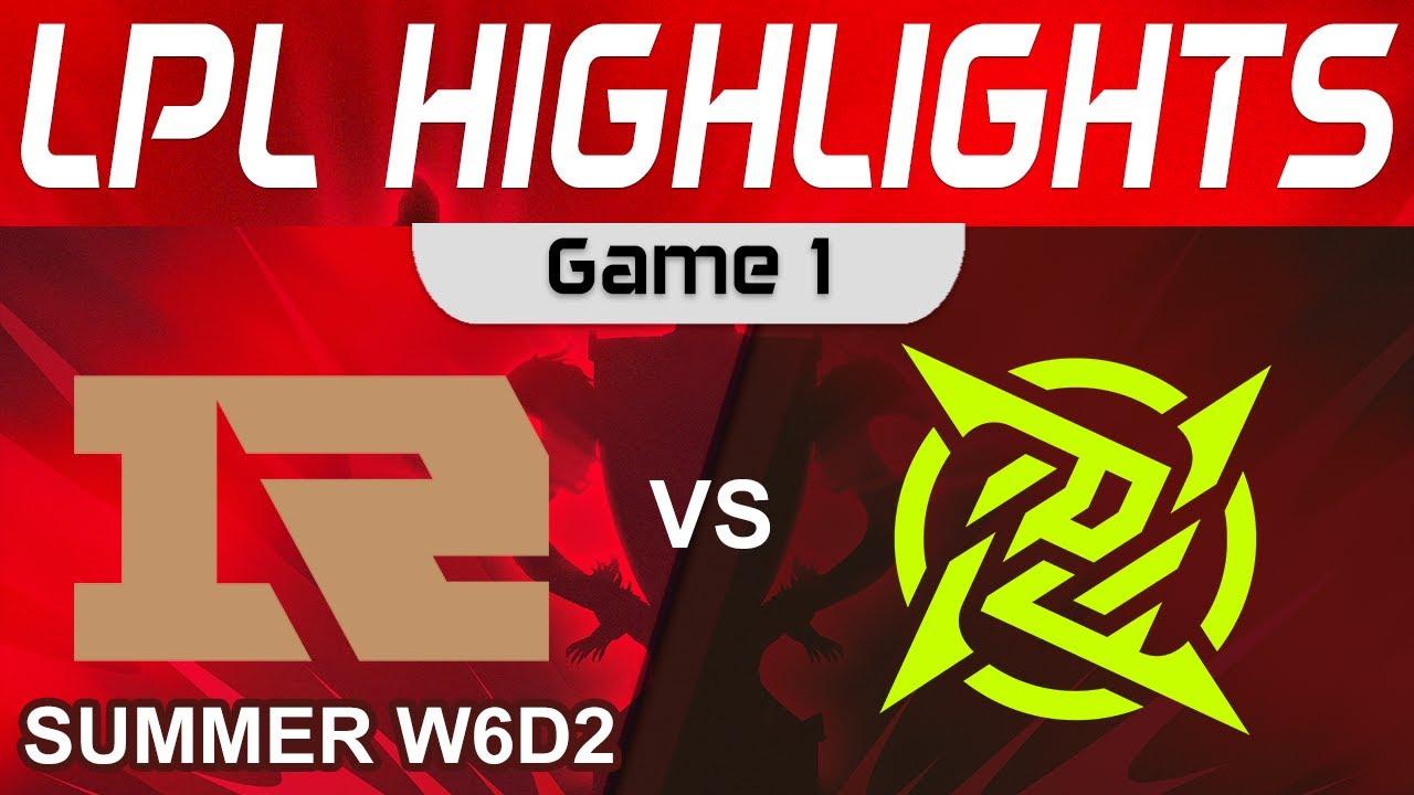 RNG vs NIP Highlights Game 1 LPL Spring Season 2023 W6D2 Royal Never Give Up vs Ninjas in Pyjamas thumbnail