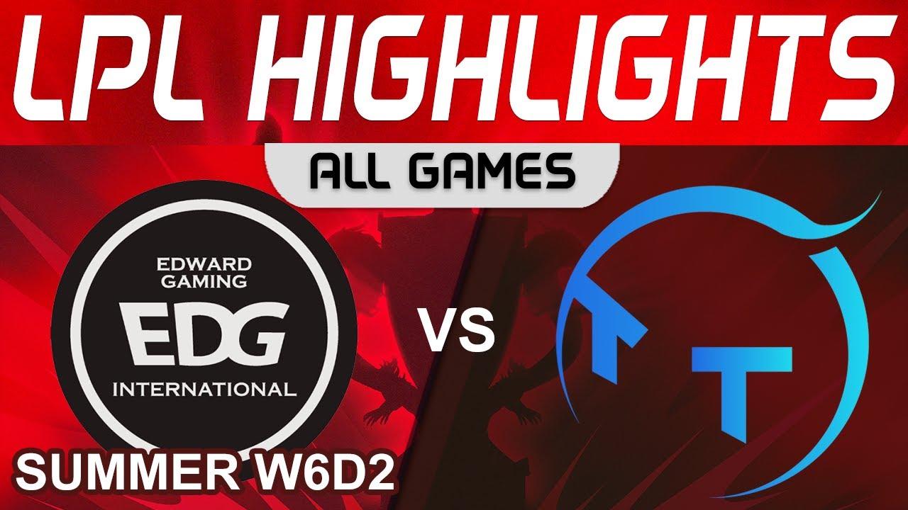 EDG vs TT Highlights ALL GAMES LPL Spring Season 2023 W6D2 EDward Gaming vs TT Gaming by Onivia thumbnail