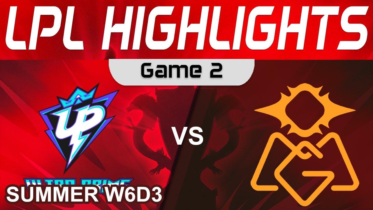 UP vs OMG Highlights Game 2 LPL Summer Season 2023 W6D3 Ultra Prime vs Oh My God by Onivia thumbnail