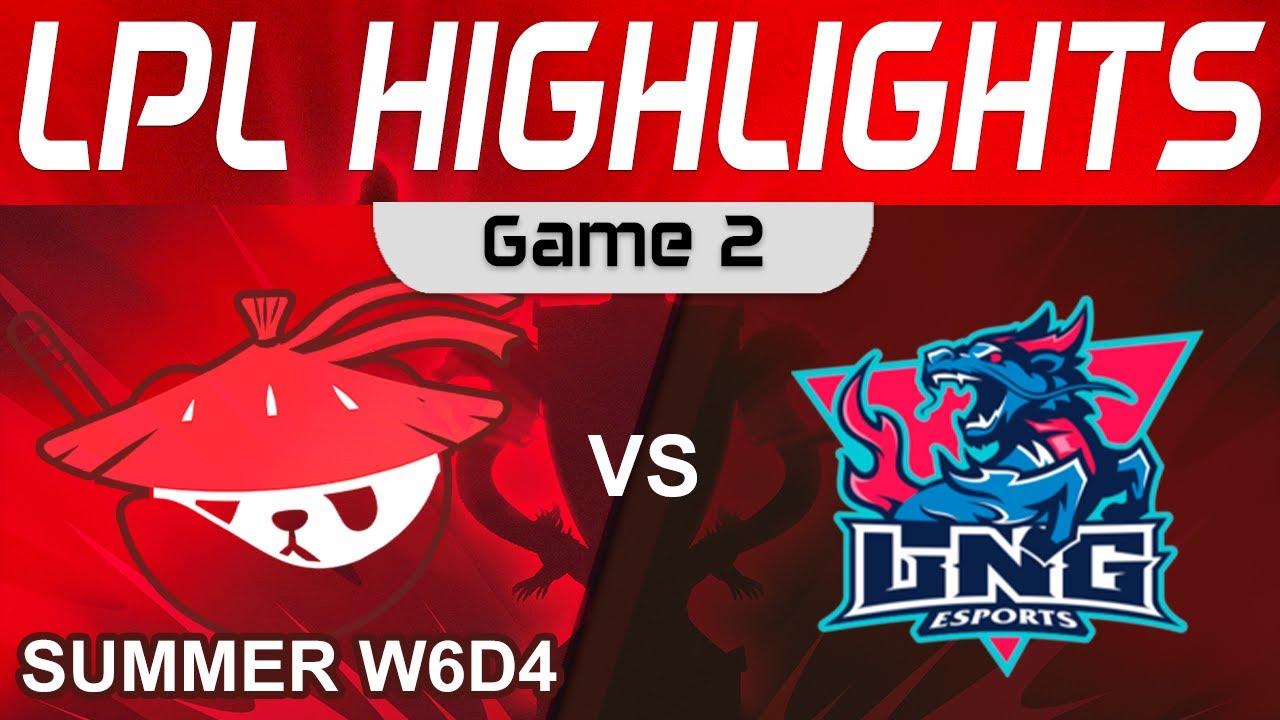 AL vs LNG Highlights Game 2 LPL Summer Season 2023 W6D4 Anyone's Legend vs LNG Esports by Onivia thumbnail