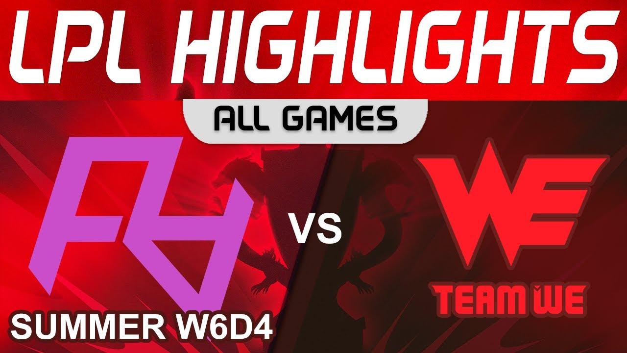 RA vs WE Highlights ALL GAMES LPL Summer Season 2023 W6D4 Rare Atom vs Team WE by Onivia thumbnail