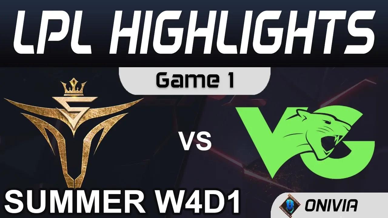 V5 vs VG Highlights Game 1 LPL Summer Season 2020 W4D1 Victory Five vs Vici Gaming by Onivia thumbnail