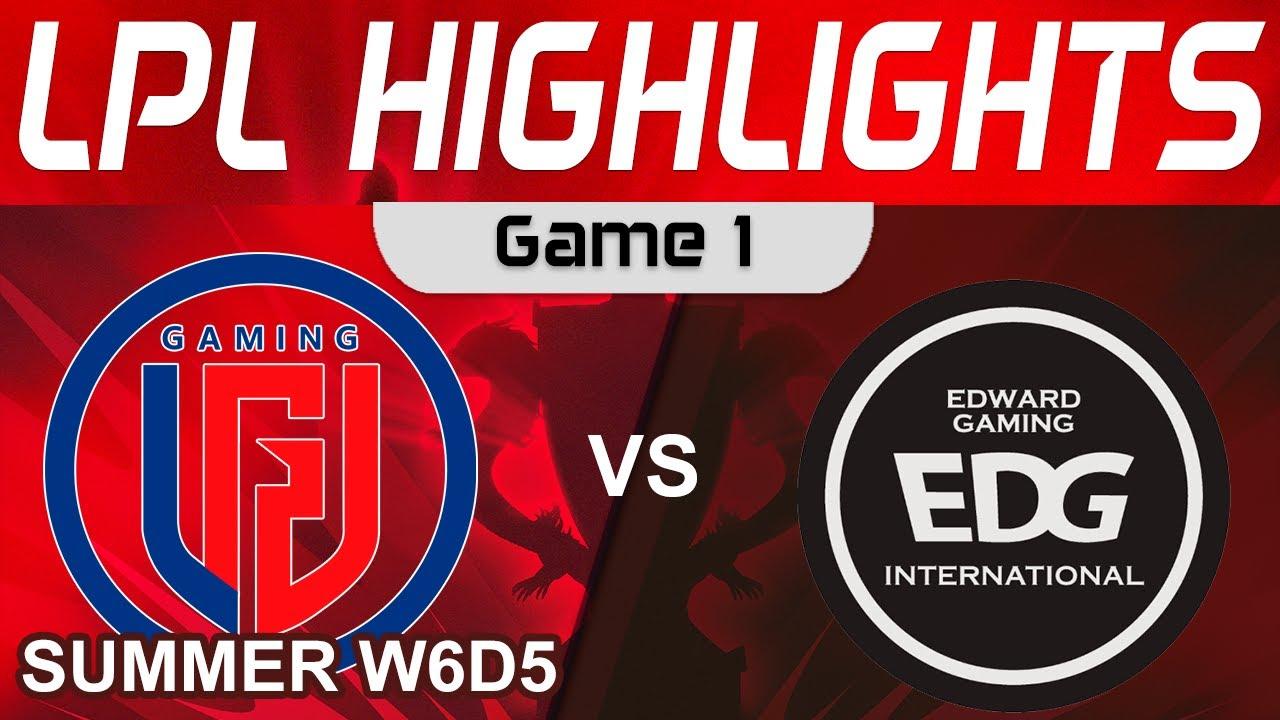 LGD vs EDG Highlights Game 1 LPL Summer Season 2023 W6D5 LGD Gaming vs EDward Gaming by Onivia thumbnail