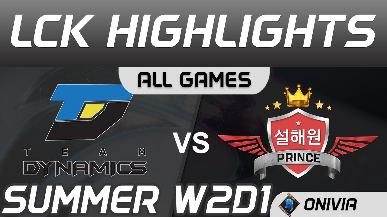 DYN vs SP Highlights ALL GAMES LCK Summer Season 2020 W2D1 Team Dynamics vs SeolHaeOne Prince by Oni thumbnail