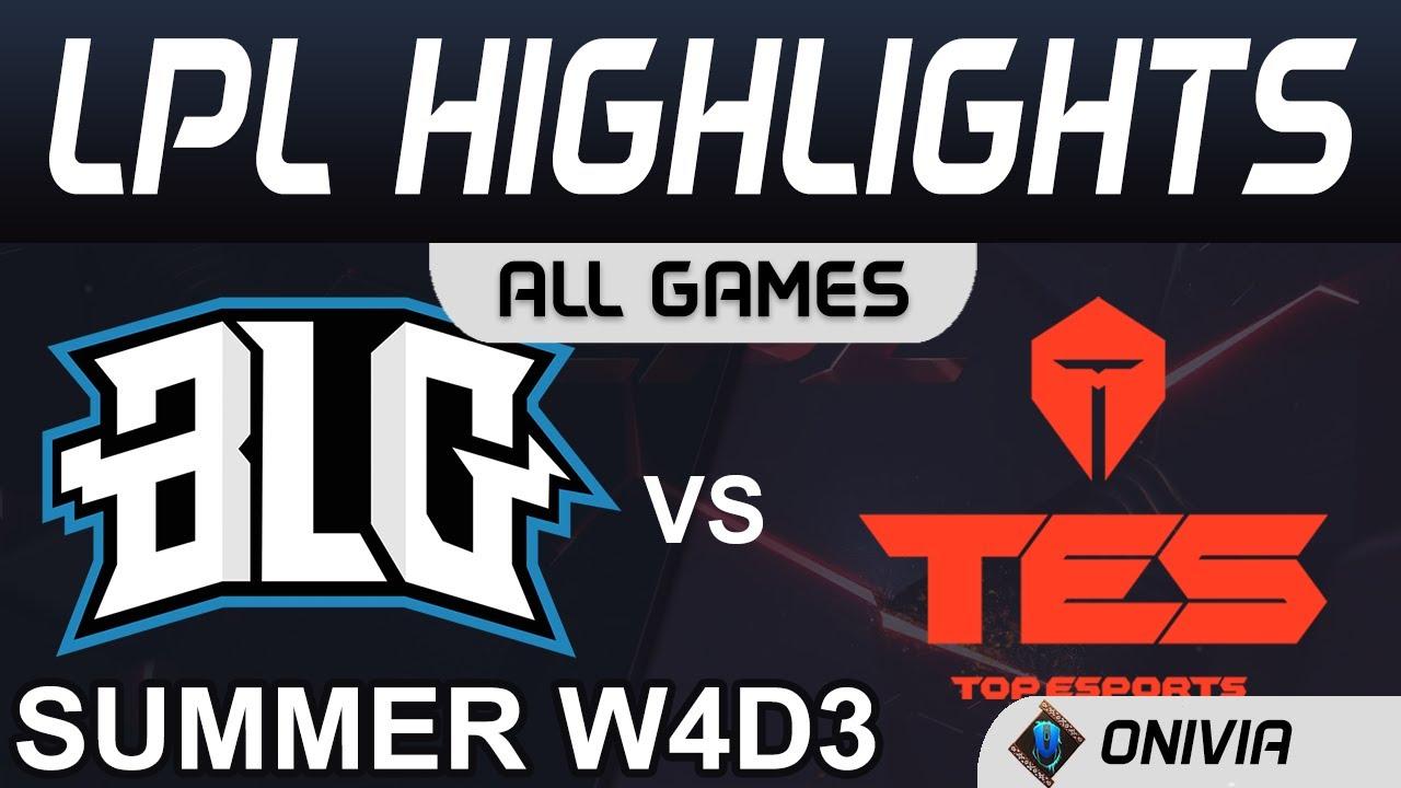 BLG vs TES Highlights ALL GAMES LPL Summer Season 2020 W4D3 Bilibili Gaming vs Top Esports by Onivia thumbnail