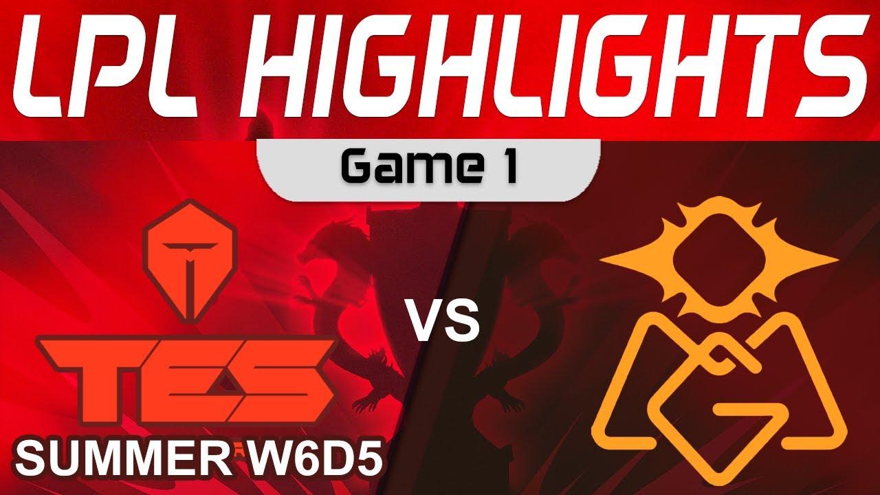 TES vs OMG Highlights Game 1 LPL Summer Season 2023 W6D5 Top Esports vs Oh My God by Onivia thumbnail